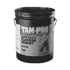 TAM-PRO Q-5 Heavy-Bodied Flashing Cement - Summer Grade - 5 Gallon Pail