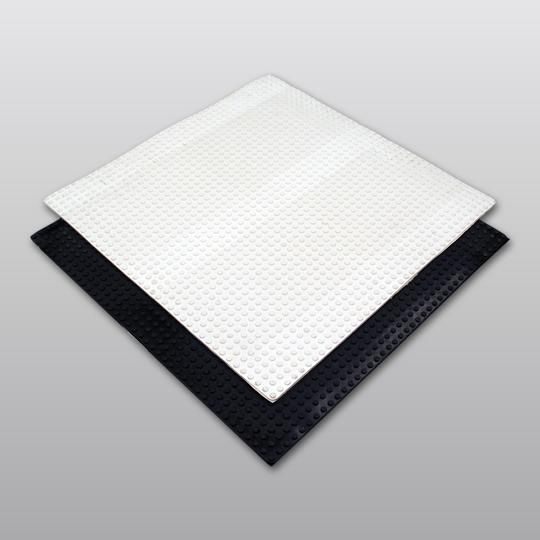 Sure-White&reg; EPDM Pressure-Sensitive Molded Walkway Pad