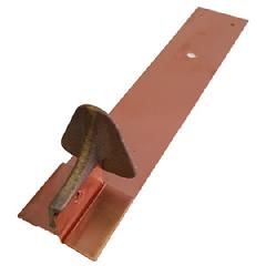 Mullane Series #200 Bronze Casting with Copper Strap for Nailing on New Installations for Slate Roofs