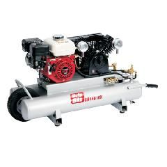 10 Gallon Honda Motor 5.5 HP Gas Wheelbarrow Compressor