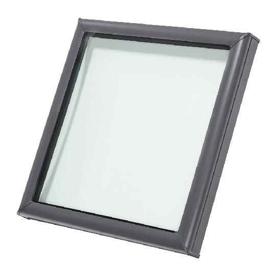 Fixed Curb-Mounted Skylight with Aluminum Cladding & Impact Low-E3 Glass