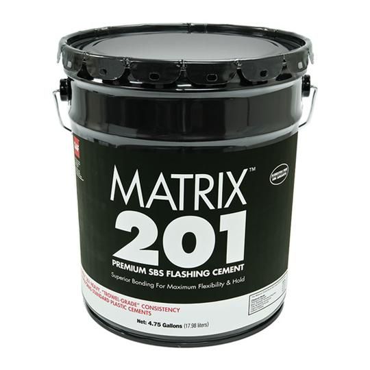 Matrix&trade; 201 Premium SBS Flashing Cement