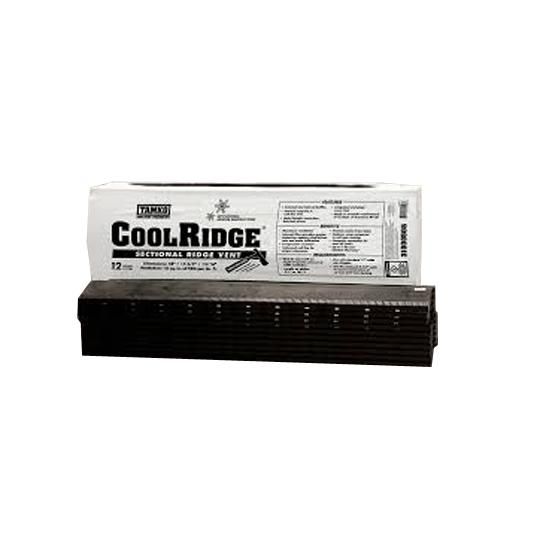 4' CoolRidge Sectional Ridge Vent with Internal Filter & Nails