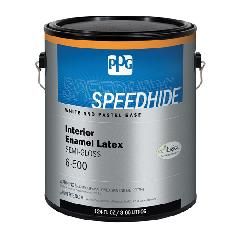 (6-500) Speedhide&reg; Interior Enamel Latex Semi-Gloss with White & Pastel Base - 5 Gallon Pail