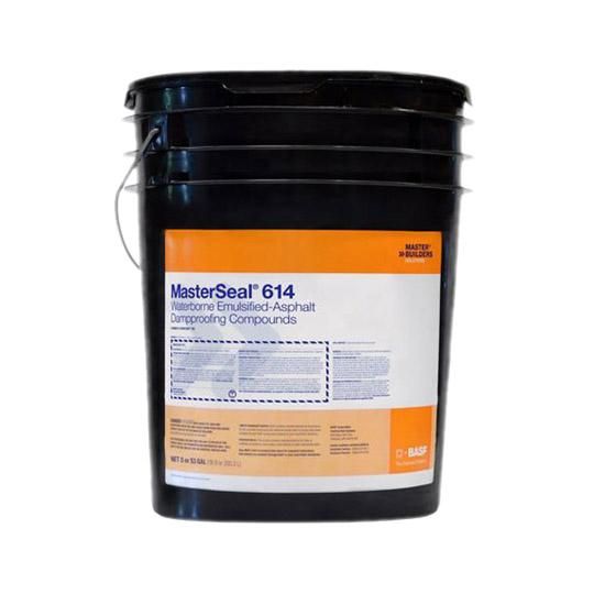 MasterSeal&reg; 614 Cold-Applied Water-Based Coating - 5 Gallon Pail