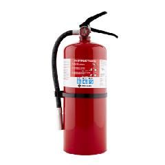 PRO10 Rechargeable Fire Extinguisher with Bracket
