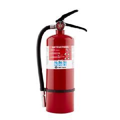 PRO5 Heavy Duty Rechargeable Fire Extinguisher with Bracket