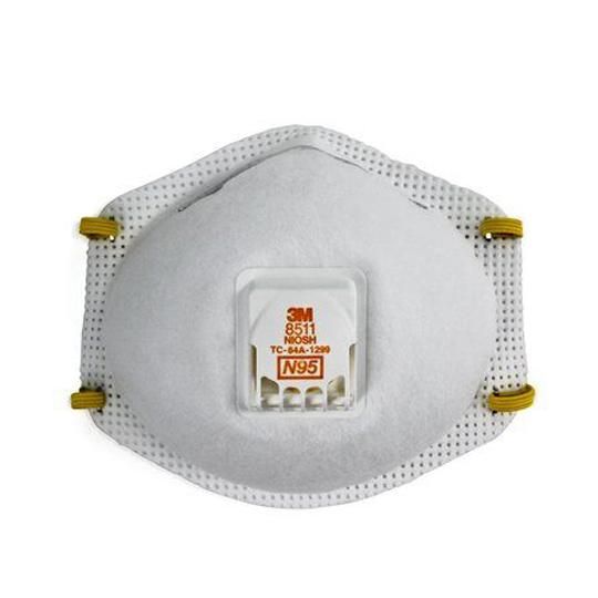 8511DW Particulate Respirator with Exhale Valve - Box of 10