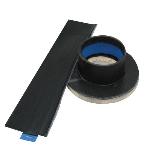 Carlisle SynTec 4" Sure-Seal&reg; EPDM Pressure-Sensitive Pourable Sealer Pockets Black