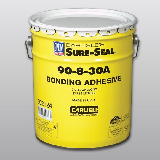 Carlisle SynTec 90-8-30A EPDM Bonding Adhesive 5 Gallon Pail Yellow