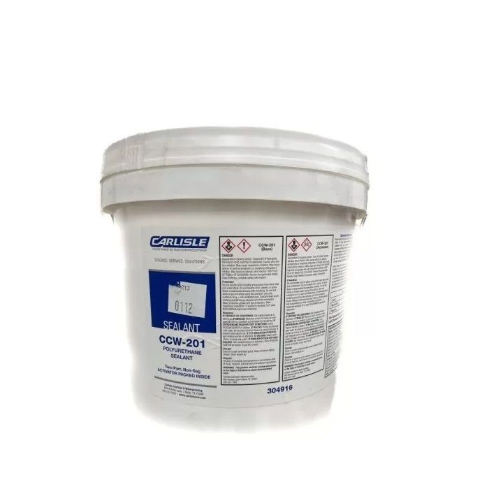 Carlisle Coatings & Waterproofing 201 Multi-Component Polyurethane Sealant - 1.5 Gallon Kit