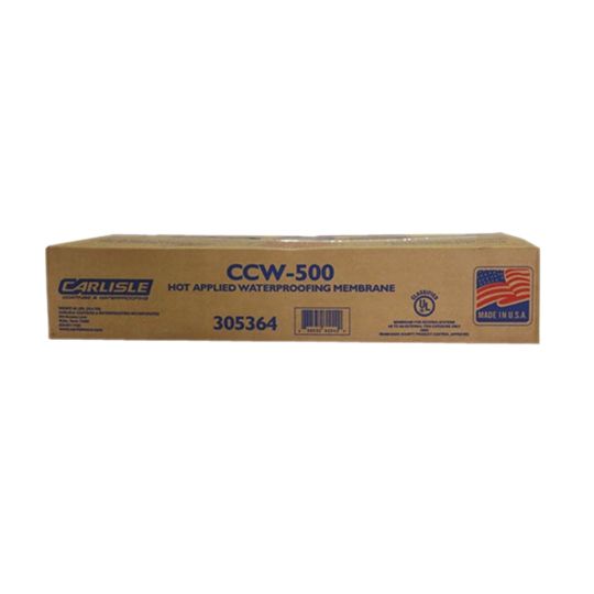 Carlisle Coatings & Waterproofing CCW-500 Hot-Applied Waterproofing Membrane - 45 Lb. Block