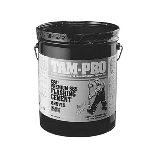 TAMKO TAM-PRO Q-20 Premium SBS Flashing Cement - Summer Grade - 5 Gallon Pail
