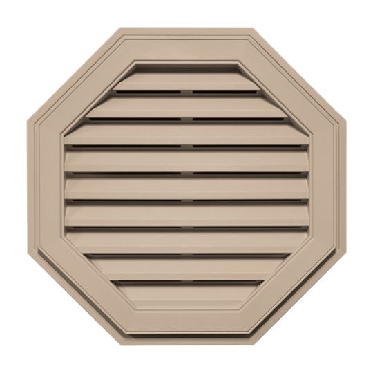 Mid-America Siding Components 22" Octagon Gable Vent 107