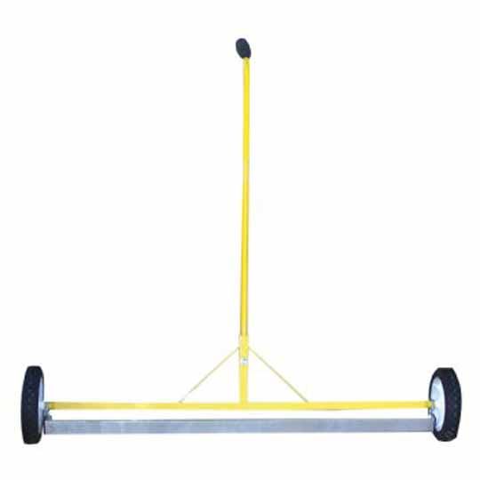 C&R Manufacturing 24" Removable Magnet Sweeper Yellow