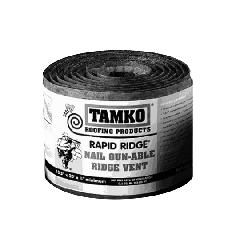 TAMKO 10-1/2" x 20' Rapid Ridge Nail Gun-Able Ridge Vent