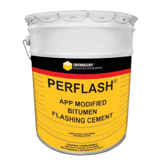 Performance Roof Systems Perflash Modified Bitumen Flashing Cement - 5 Gallon Pail