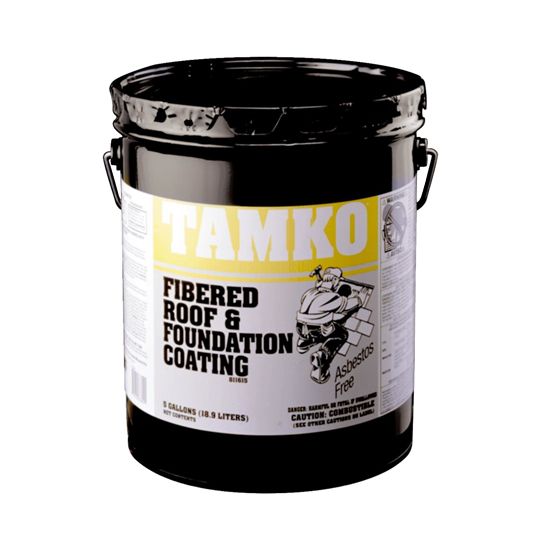 TAMKO Fibered Roof & Foundation Coating - 5 Gallon Pail