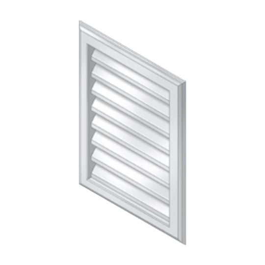 Royal Building Products 15" x 20" Gable Vent Marine Blue