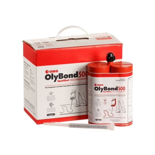 GAF OlyBond500&reg; Spot Shot Insulation Adhesive - Dual Tube Set Box of 4 Sets