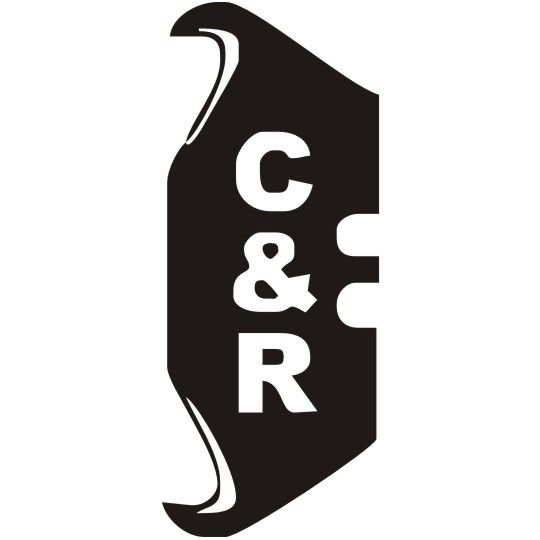 C&R Manufacturing Kirova Safety Glasses Black Frame/Clear Lens