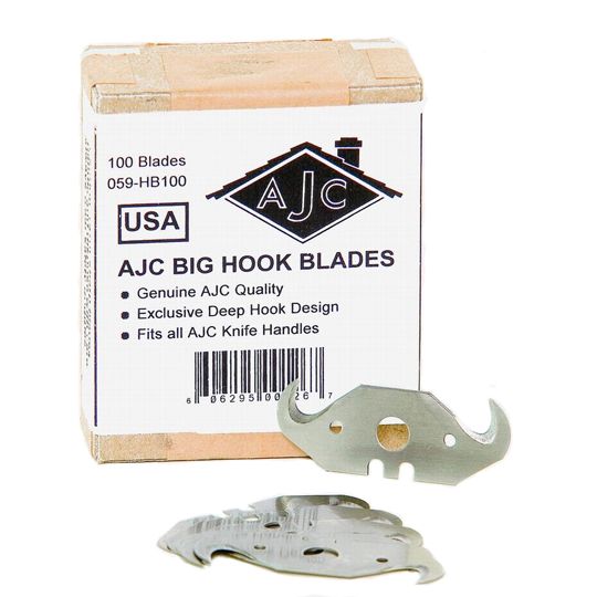 AJC Tools & Equipment Big Hook Blades - Box of 100