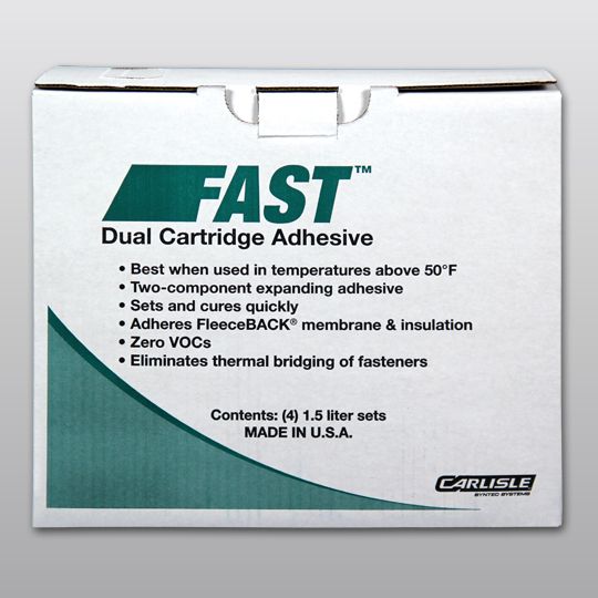 Carlisle SynTec FAST&trade; Dual Cartridge Adhesive Single Set
