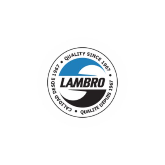 Lambro Industries Plastic Roof Vent with Damper & Screen Black
