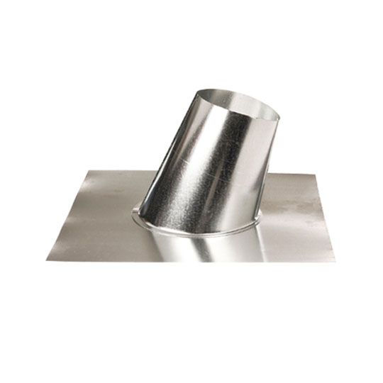 GAF 30 Gauge 3" MasterFlow&reg; Roof Flashing with Tapered Stack Mill Finish