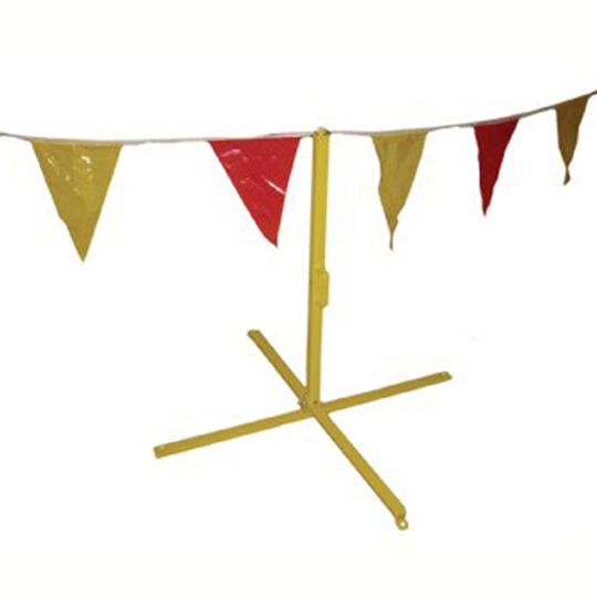 C&R Manufacturing Pennant Flag Stand Only YEL Yellow