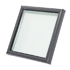 Velux 25-1/2" x 25-1/2" Outside Curb Curb Mounted Skylight with Aluminum...