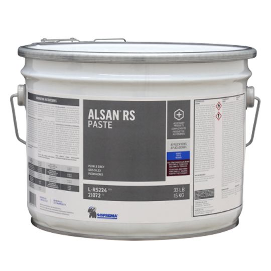 Soprema ALSAN&reg; RS Paste 2.6 Gallon Pail Pebble Grey