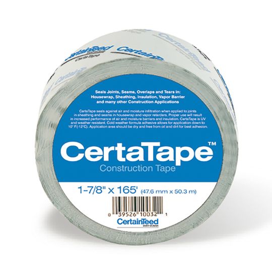 CertainTeed Siding 1-7/8" x 165' CertaTape&trade; Construction Tape Roll