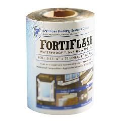 Fortifiber 25 mil x 4" x 75' FortiFlash&reg; Waterproof Flashing Membrane