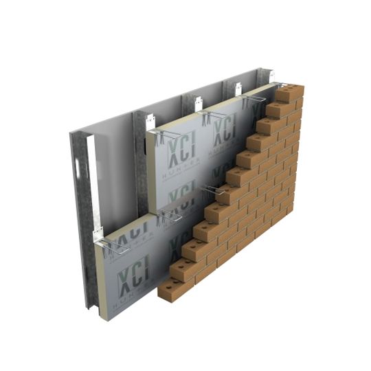 Hunter Panels 3" x 4' x 8' Xci Class A Grade-III (25 psi) Reinforced Foil Facer Polyiso Insulation