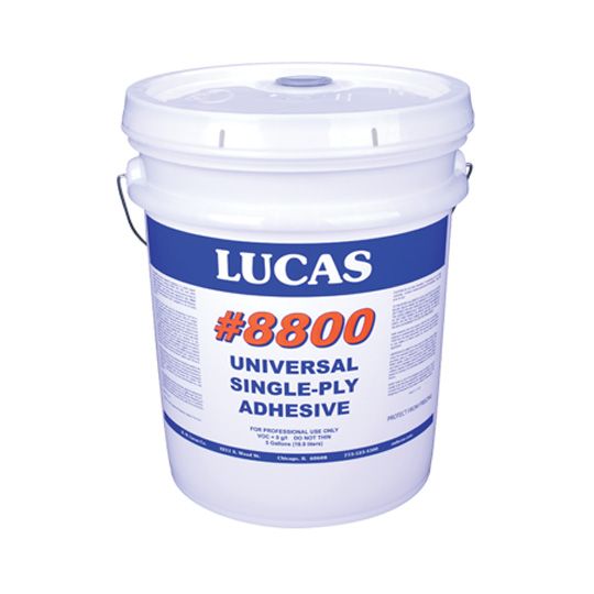 RM Lucas Universal Single-Ply Adhesive - 5 Gallon Pail