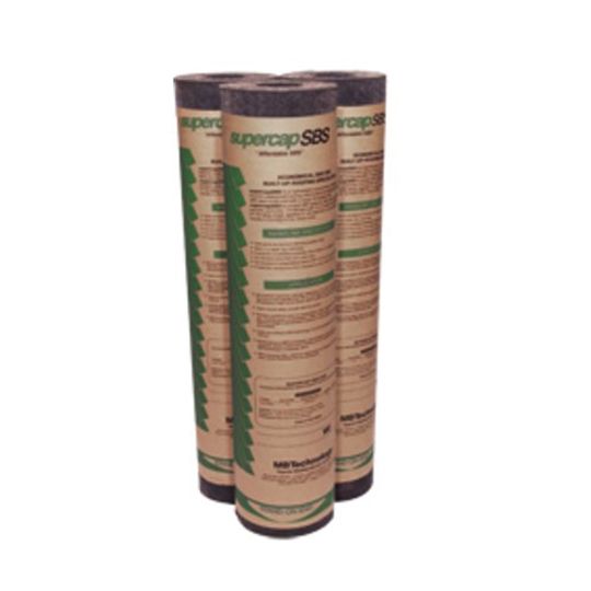 MB Technology (5C85GWH) Supercap SBS Mineral Surfaced Roll Roofing - 1 SQ. Roll Hickory