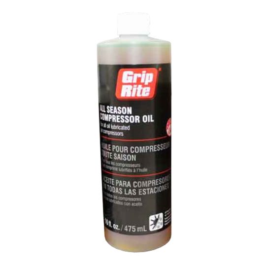 Grip-Rite Compressor Oil - 16 Oz. Bottle