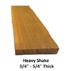 American International Forest Products 3/4" - 5/4" Heavy CCA-Treated Shakes