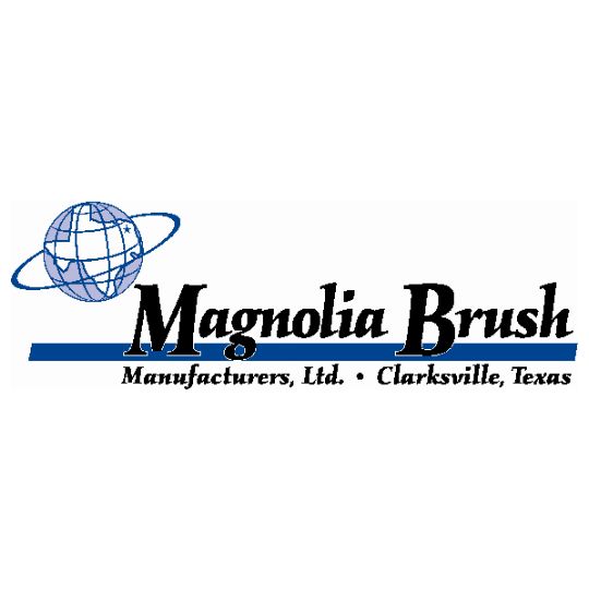 Magnolia Brush 16" Plastic No. 16 Line Floor Brush with Tapered Handle Brown