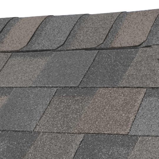 CertainTeed Roofing 13-1/4" x 39-3/8" Shadow Ridge&reg; Hip & Ridge Accessory Shingles (Metric) Granite Grey