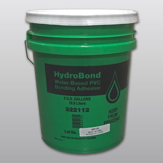 Carlisle SynTec Sure-Flex&trade; PVC HydroBond&trade; Water-Based Adhesive 5 Gallon Pail Light Tan