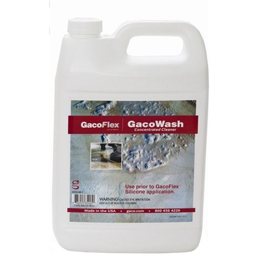 Gaco Western GacoFlex&reg; GacoWash Concentrated Cleaner - 1 Gallon Pail Clear Yellow/Amber