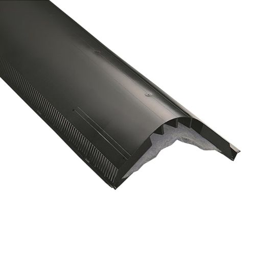 CertainTeed Roofing 12" x 4' Filtered Ridge Vent Black