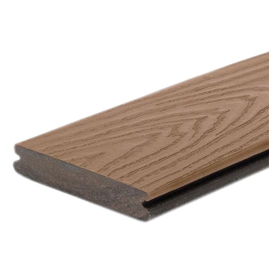 Trex 1" x 6" x 20' Select&reg; Grooved Edge-Boards Woodland Brown