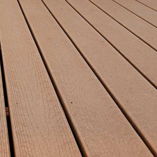 Envision 1" x 6" x 16' EverGrain&reg; Square Edge Composite Deck Board Redwood
