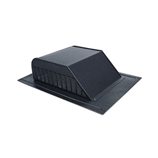 GAF MasterFlow&reg; 960 Series Aluminum Slant-Back Roof Louver with Weather Filter Mill Finish