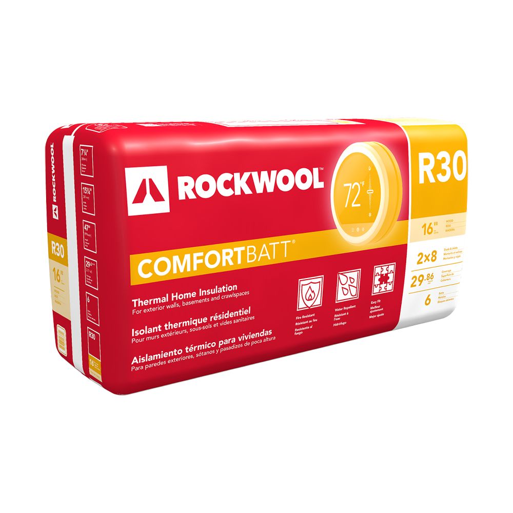 Rockwool COMFORTBATT&reg; R-30 16" O.C.