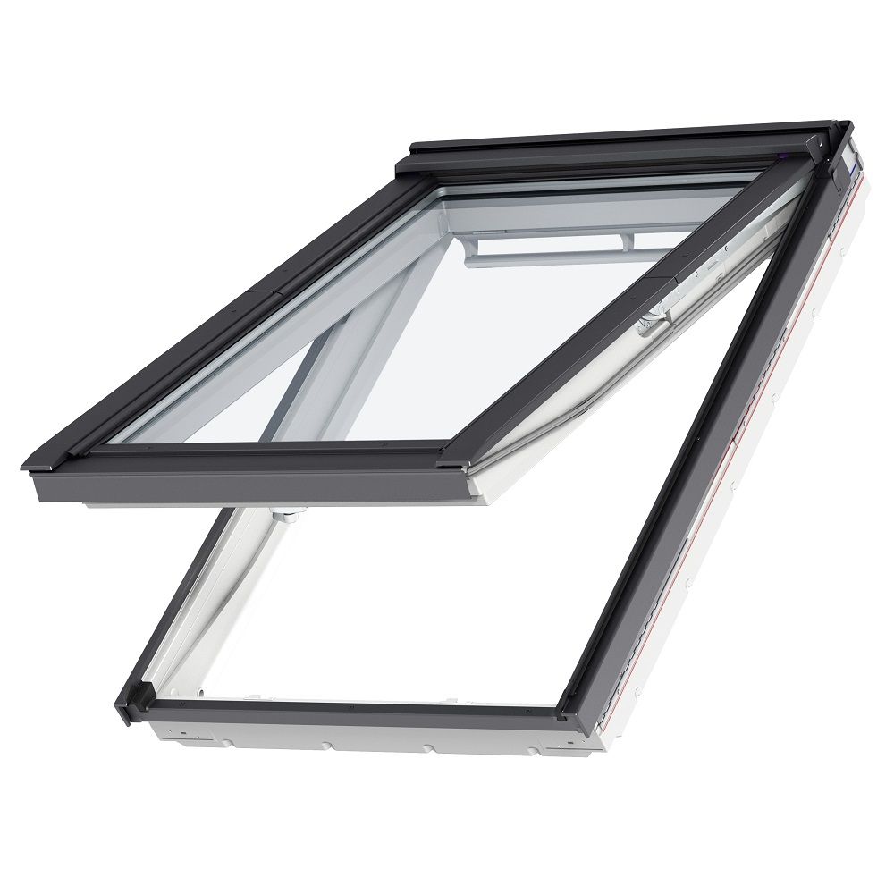 Velux 22-1/8" x 46-7/8" Top-Hinged Roof Window with Laminated Glass