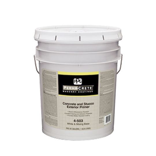 PPG Industries (4-503) Perma-Crete&reg; Concrete & Stucco Primer - 5 Gallon Pail White